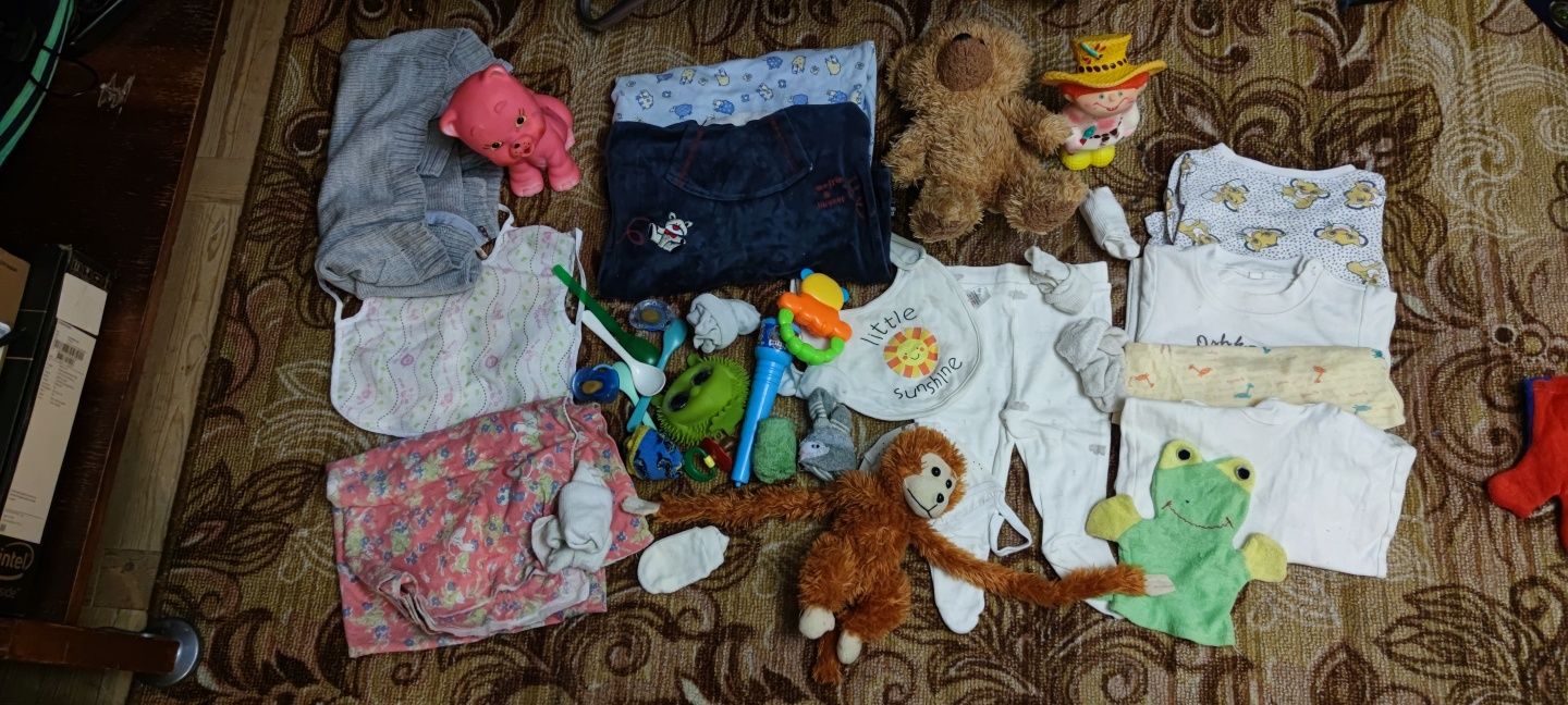 Пакет одежды для мальчика с рождения 250 едениц