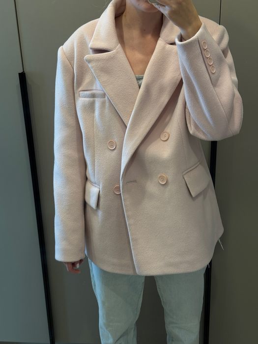 піджак пальто жакет рожевий Lava studio оверсайз