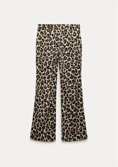 Леопардові брюки Zara
