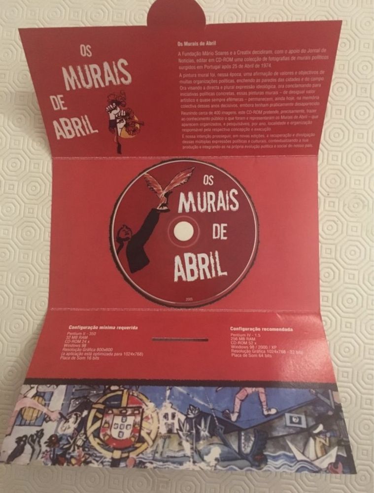 Murais de Abril em cd