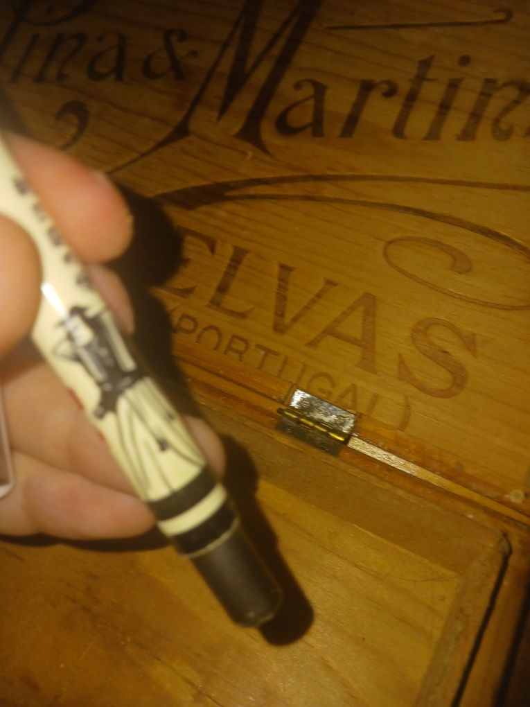 Caneta Parker ela escreve