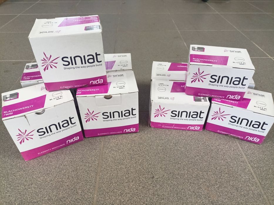 Wkręty Siniat 3,5x35 i 3,5x2,5