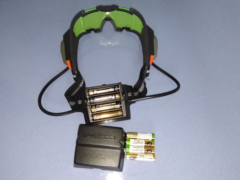 Фонарик-очки Spy gear и батарейки