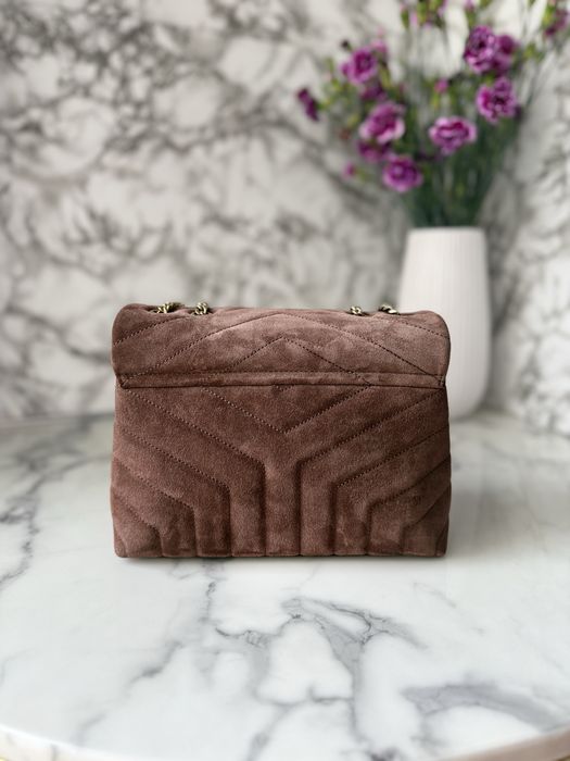 Torebka LouLou YSL Small Chocolate Brown