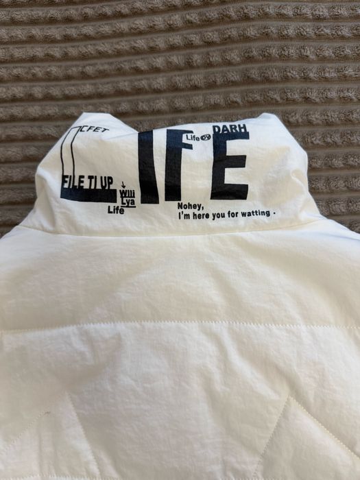 Жіноча біла куртка xs-s молочна осіння куртка