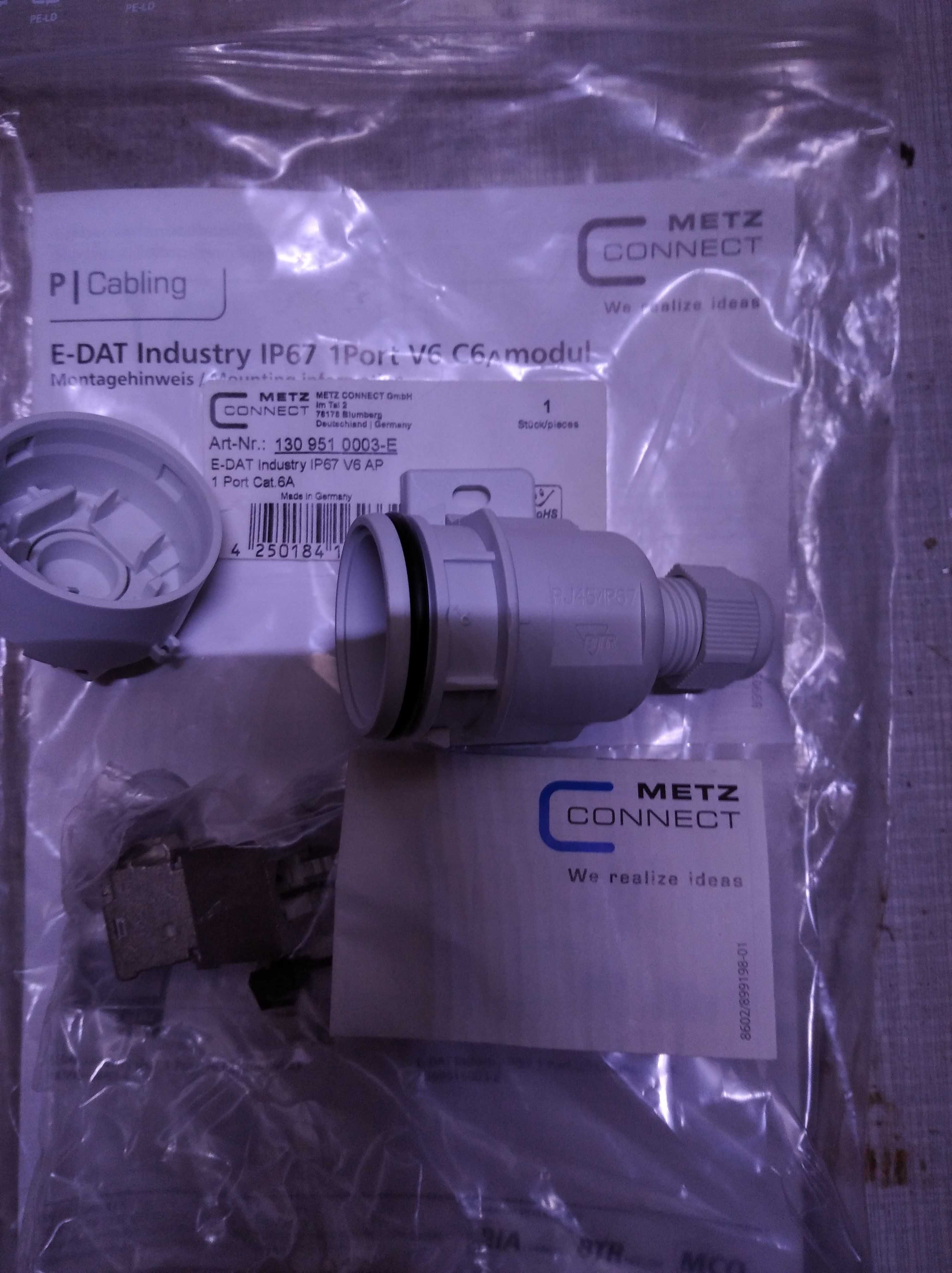 Gniazdo sieciowe Metz Connect