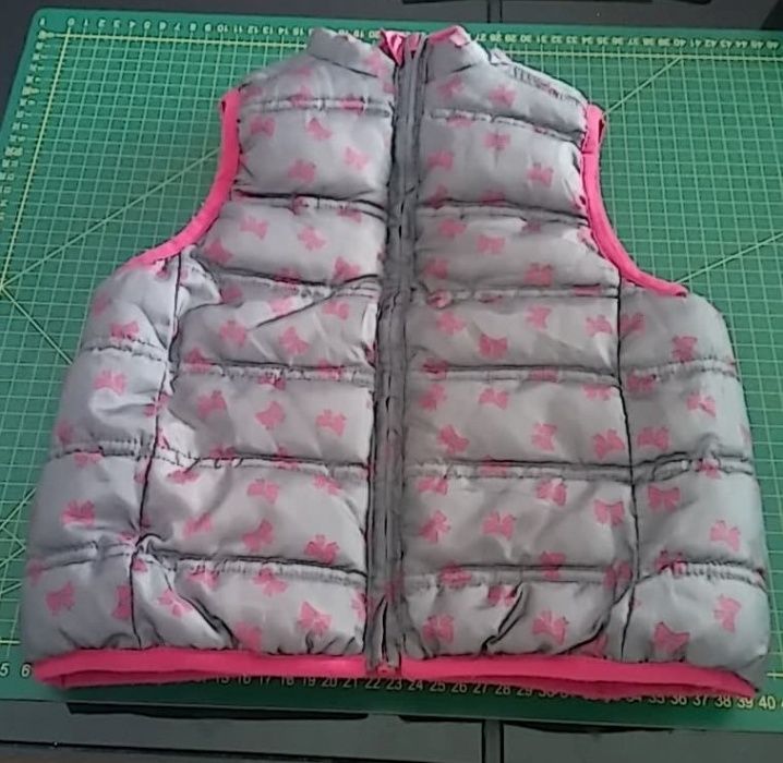 Colete reversível de menina - 2 anos - Sergent Major