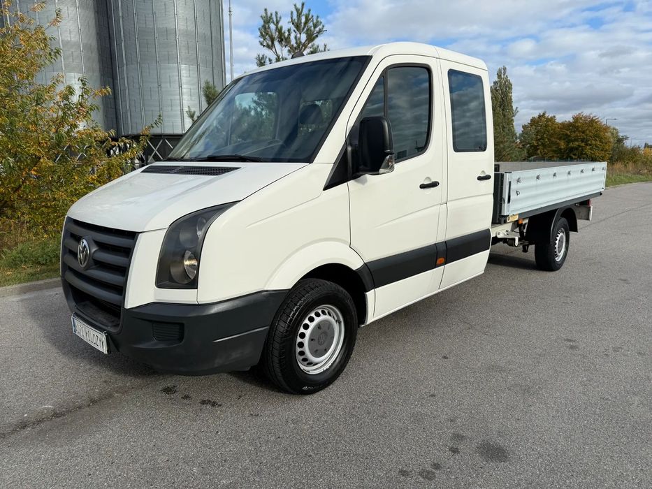 Volkswagen Crafter  2.5TDi 110KM ! Klima ! Brygadówka ! 7-osób !