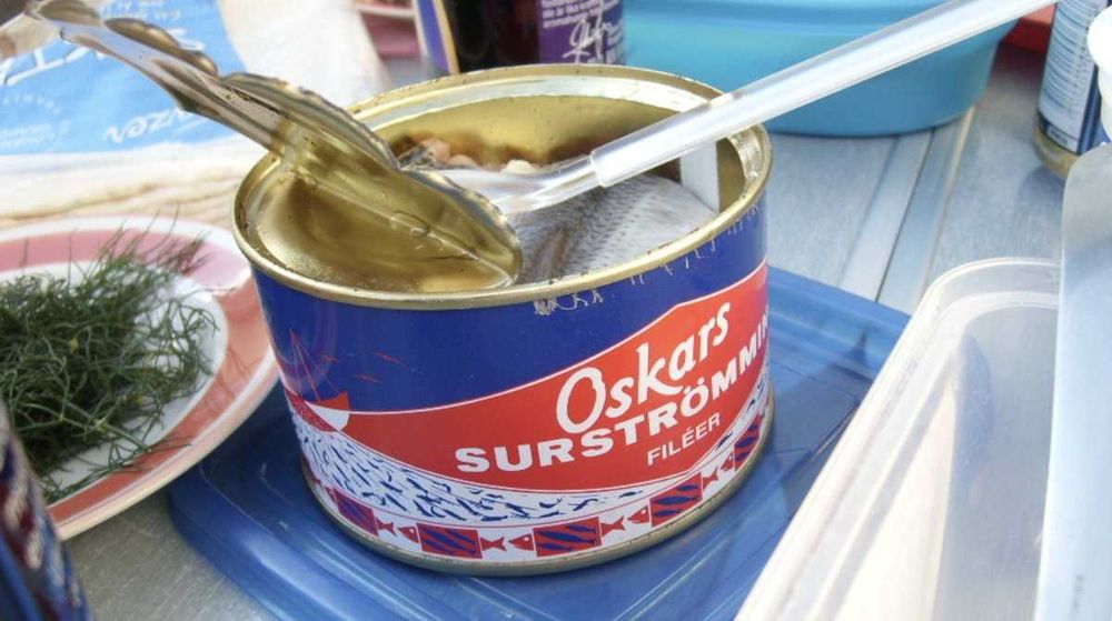 Oskars Fileer Сюрстремінг, Консерва Surströmming (Сюрстреминг)