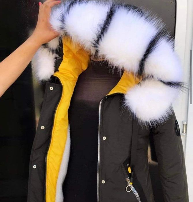 Тепла парка на овчині