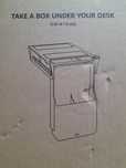 Szuflada organizer pod blatowy 22x13cm