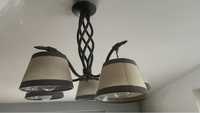 Lampa salonowa pięć żarówek