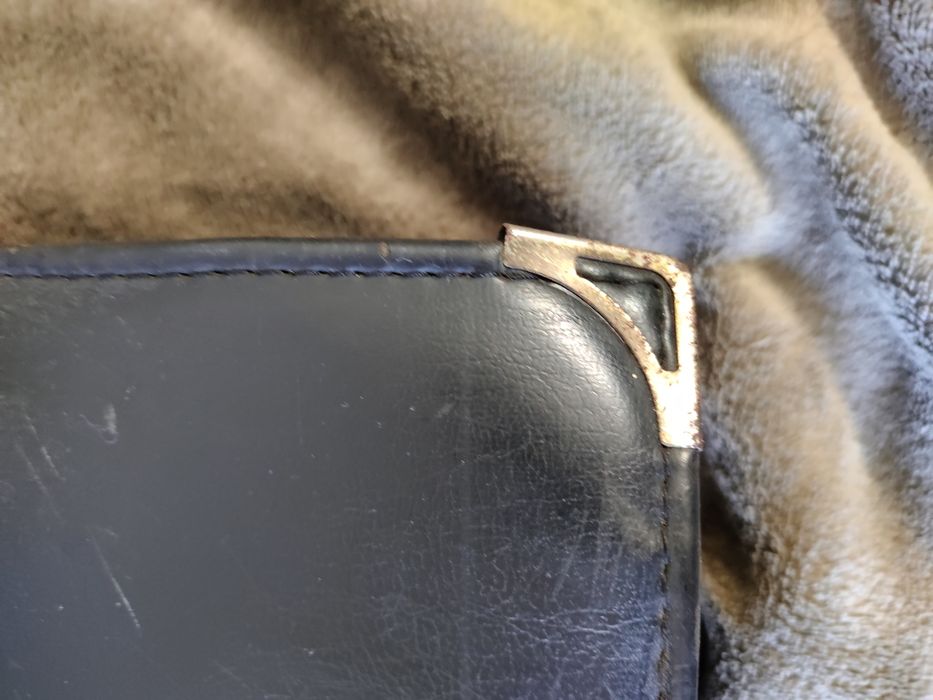 Mala porta documentos vintage