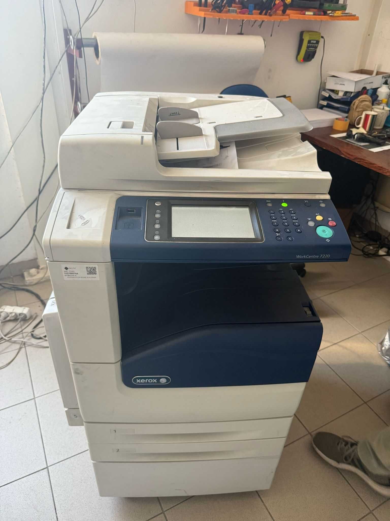 3 impressoras XEROX 7220 + 1 Xerox 6605