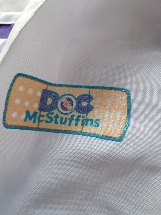 Strój karnawałowy Doktor Dosia 5-6lat 110-116cm