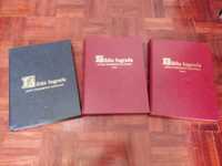 Bíblia sagrada (3 volumes) + Bíblia (Difusora Bíblica Editora)