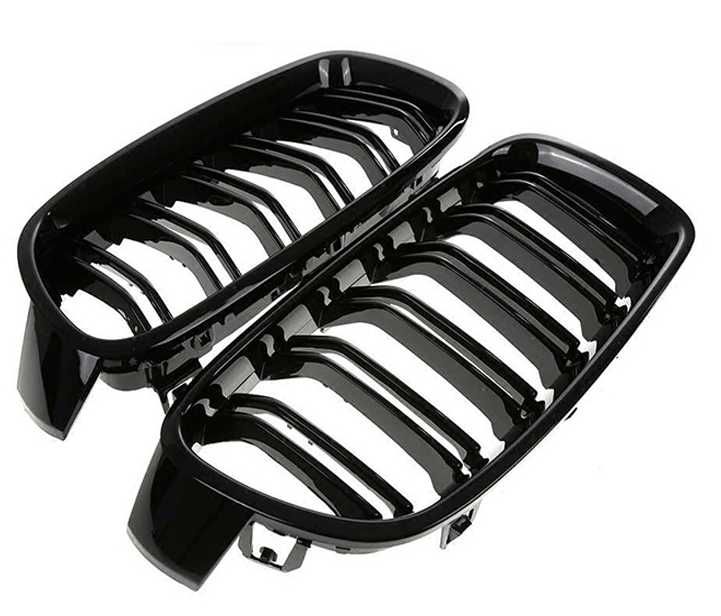 Nerki Grill BMW F30 F31 F32 F36 M3 Look Czarny Połysk Black Gloss