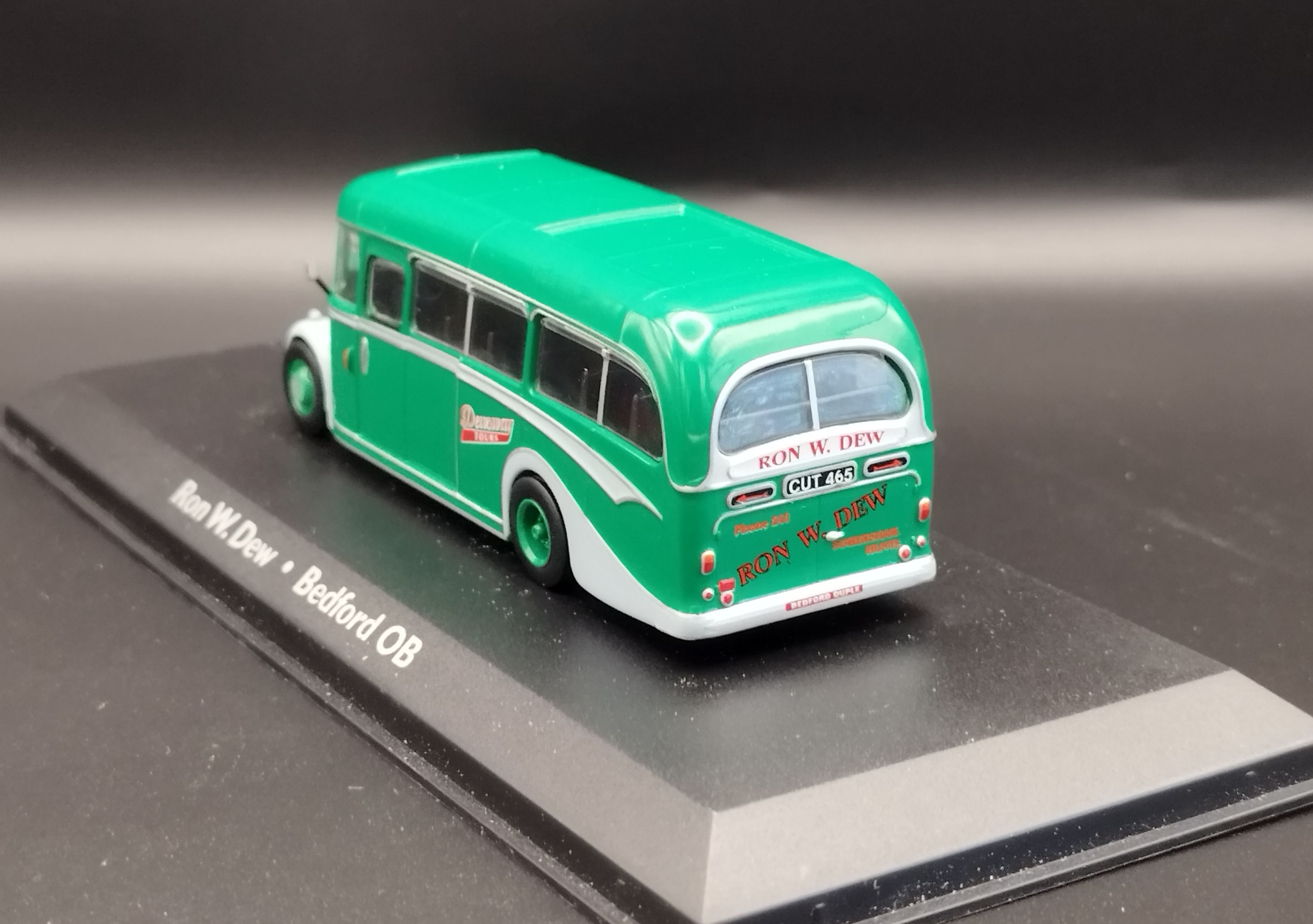 1:72 Atlas BUS Ron W.Dew Bedford OB model nowy