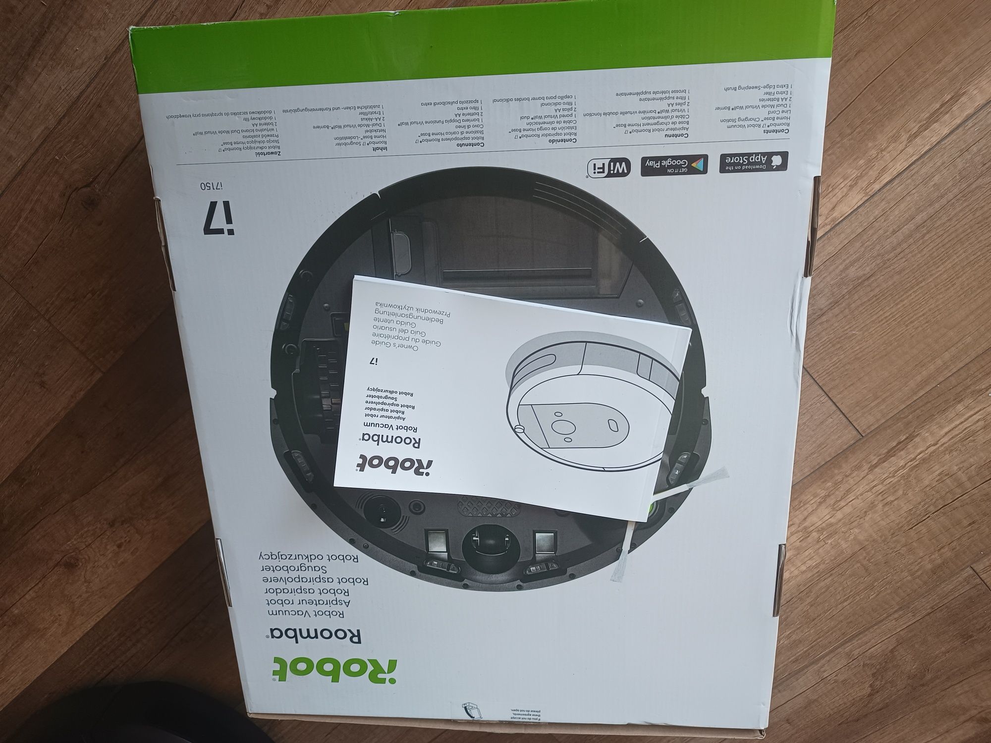 Odkurzacz bezprzewodowy Roomba i7 prawie nowy