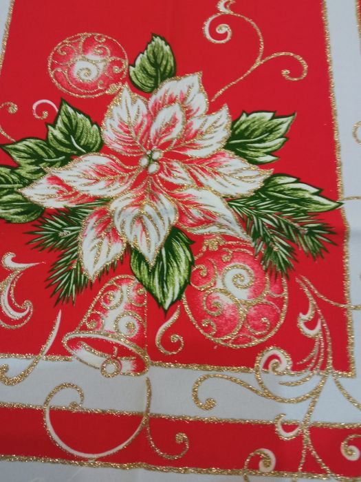 Bieżnik poliestrowy o tematyce Świątecznej z nadrukiem 100/50 cm