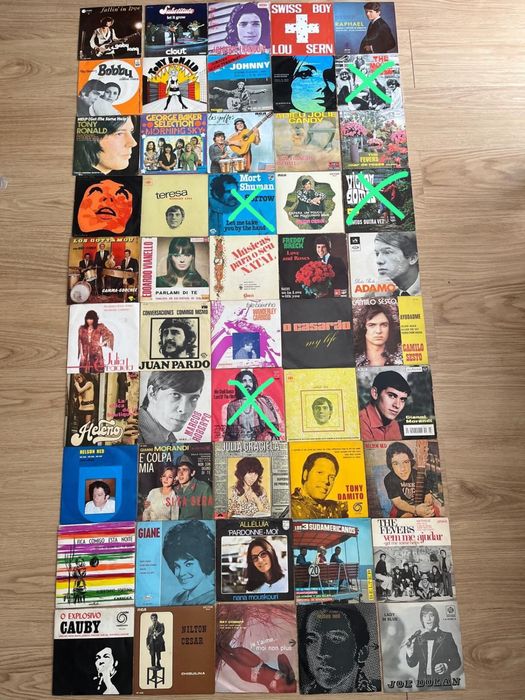 Discos / singles varios artistas