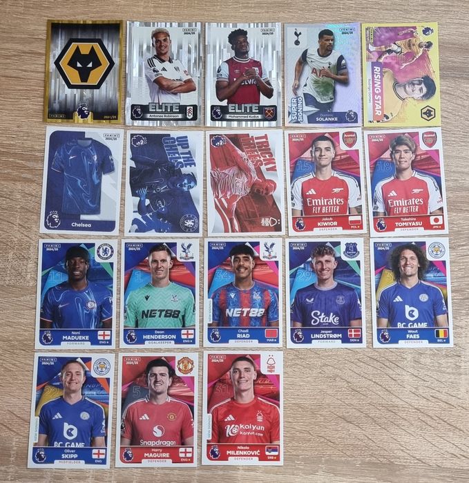 Обмін Картки Panini Premier League 2025