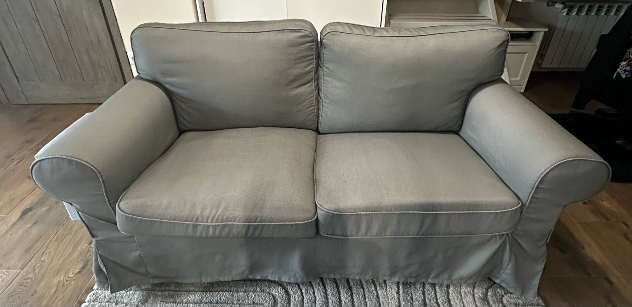 Sofa / Kanapa Ektorp Hakebo - stan idealny, szara (dostępna)