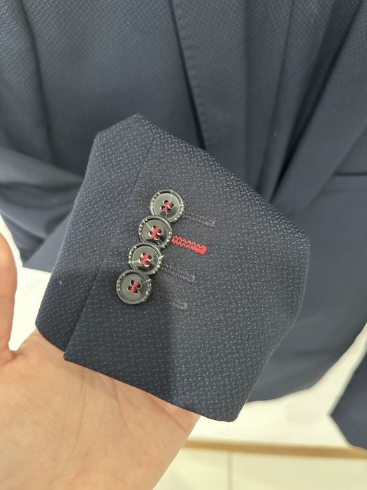 Garnitur młodzieżowy Konik granatowy 176/80