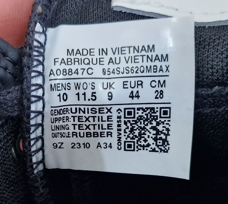 Trampki Converse A08847C Star Player 76 rozmiar 44 28 cm.