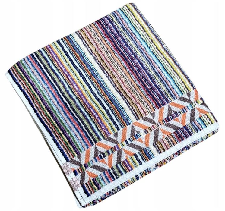 Zwoltex Ręcznik Peru Bawełna Egipska 70X140 Brązowe Paski
