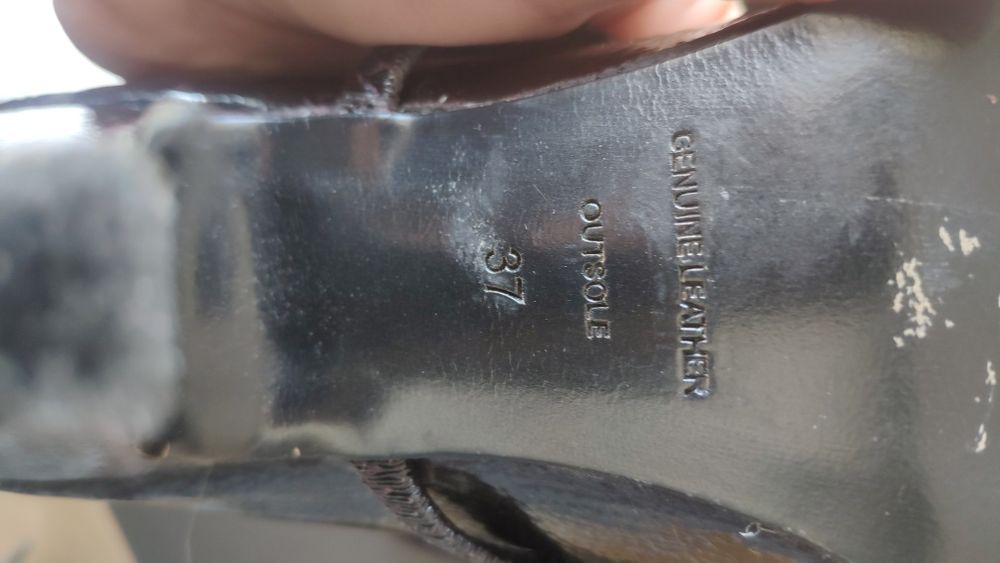 Eleganckie, fioletowe, włoskie szpilki rozmiar 36