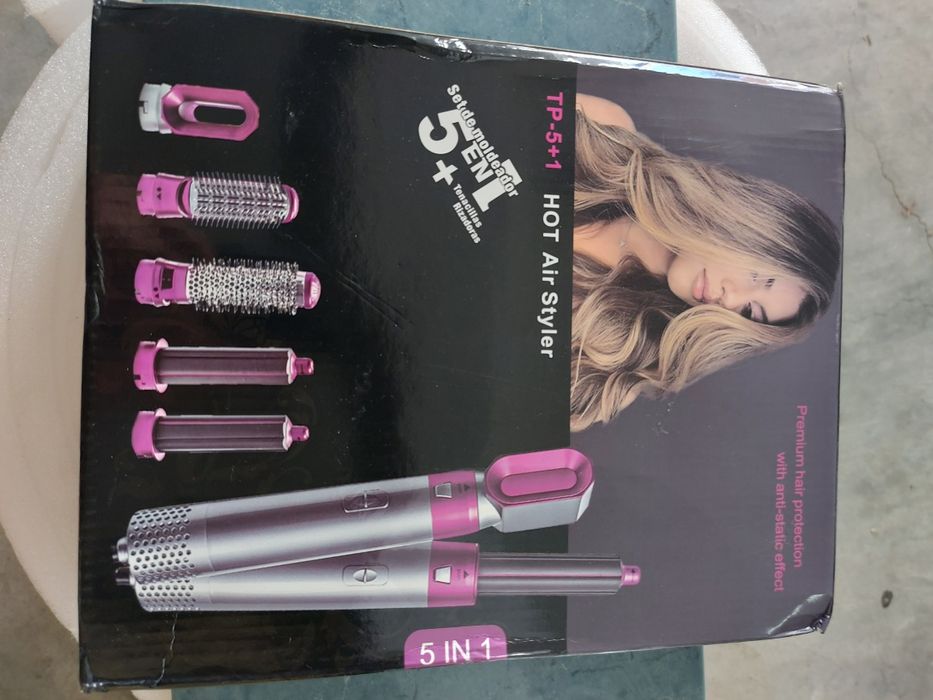 Modelador de cabelo 5 en 1.