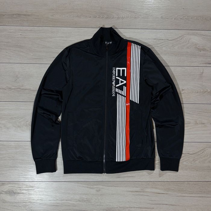 Чорна Спортивна Кофта Олімпійка Армані EA7 Emporio Armani, M, оригінал