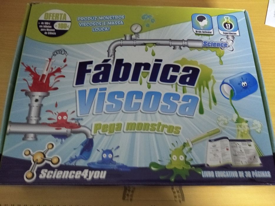 Fábrica viscosa Pega monstros