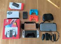 OPIS! Zestaw akcesoriów do Nintendo Switch OLED