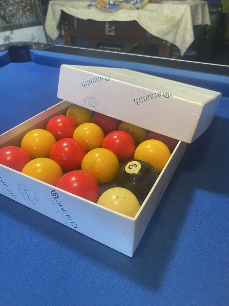 Bolas bilhar snooker aramith