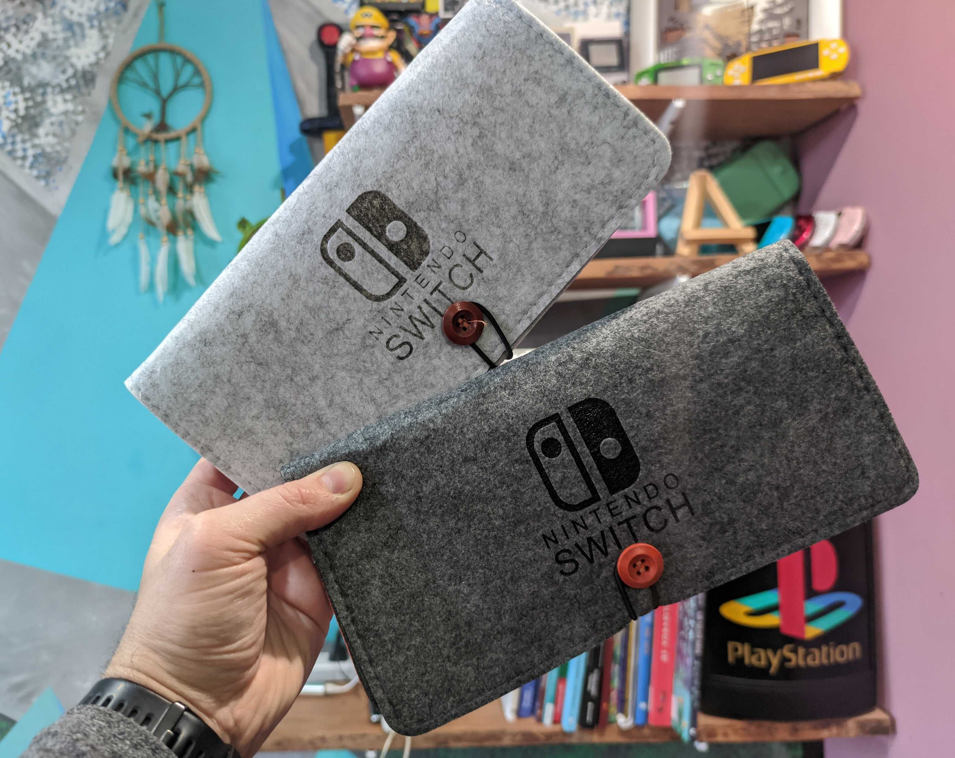 Nintendo Switch v1 v2 - OLED - Lite - 3в1 -якісний чохол, скло, стіки