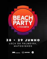 Bilhete Passe 2 Dias BEACH PARTY BY NOVA ERA