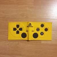 Playstation portfel żółty nowy