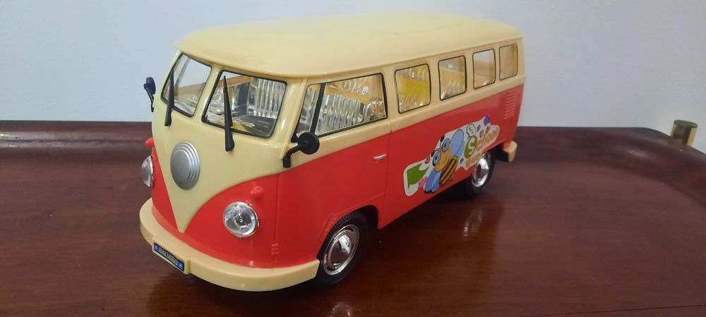 Bus set vw carrinha volkswagen t1 com luz, som e movimento