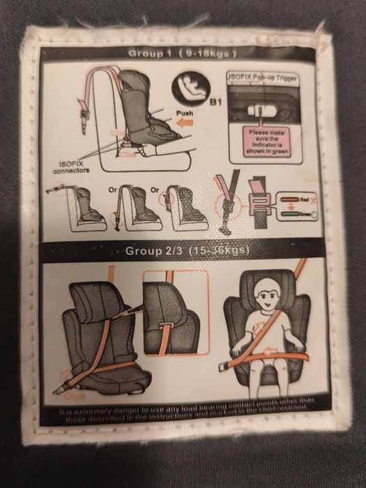 Cadeira auto criança isofix - asalvo