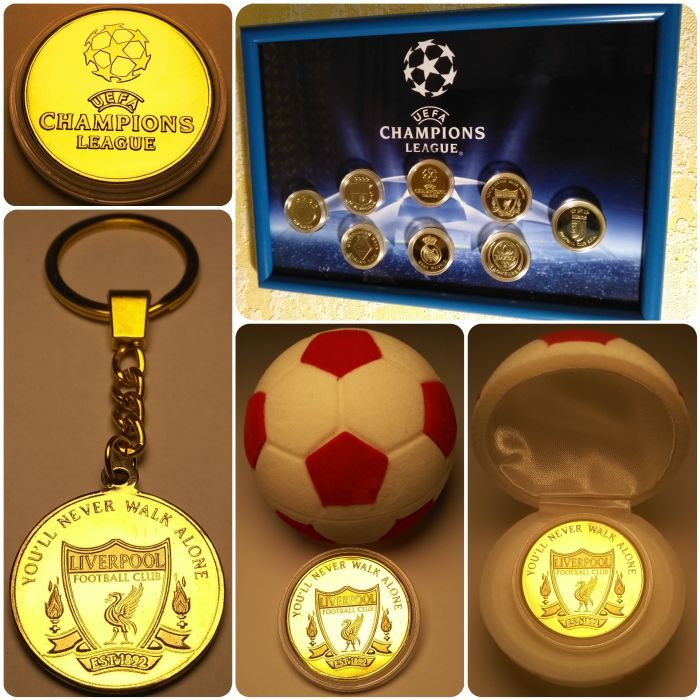 Коллекция сувениров футбольных клубов Европы "Лига Чемпионов" УЕФА