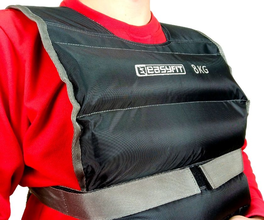 Жилет-обтяжувач EasyFit 6/8/10/12/14/16/18/20кг -обтяжуюча вага