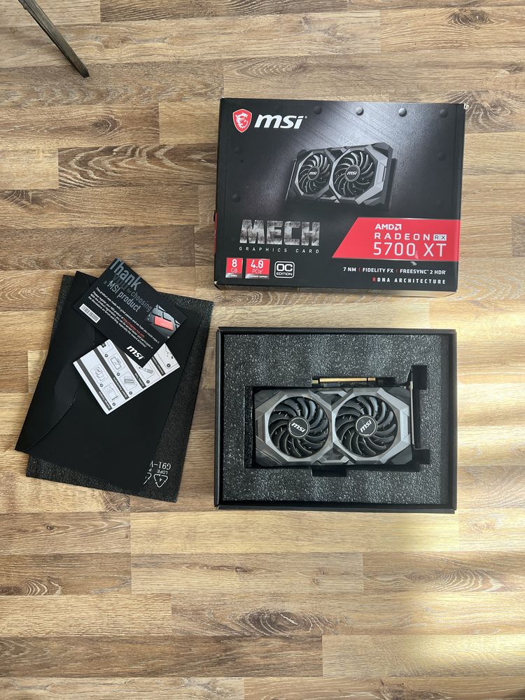 Відеокарта MSI AMD Radeon RX 5700 XT Mech OC