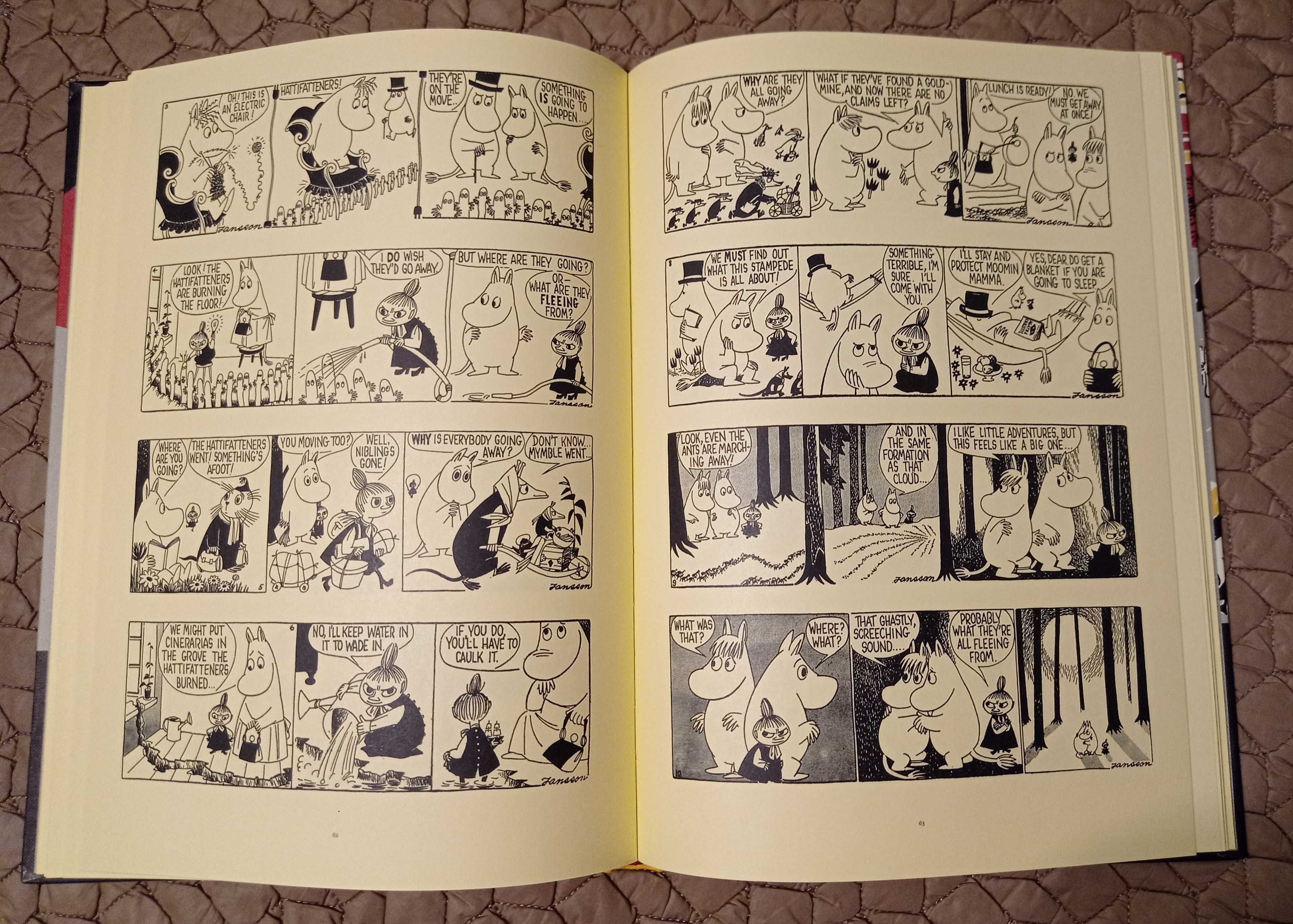 Muminki Moomin The Complete Tove Jansson Comic Strip komiks