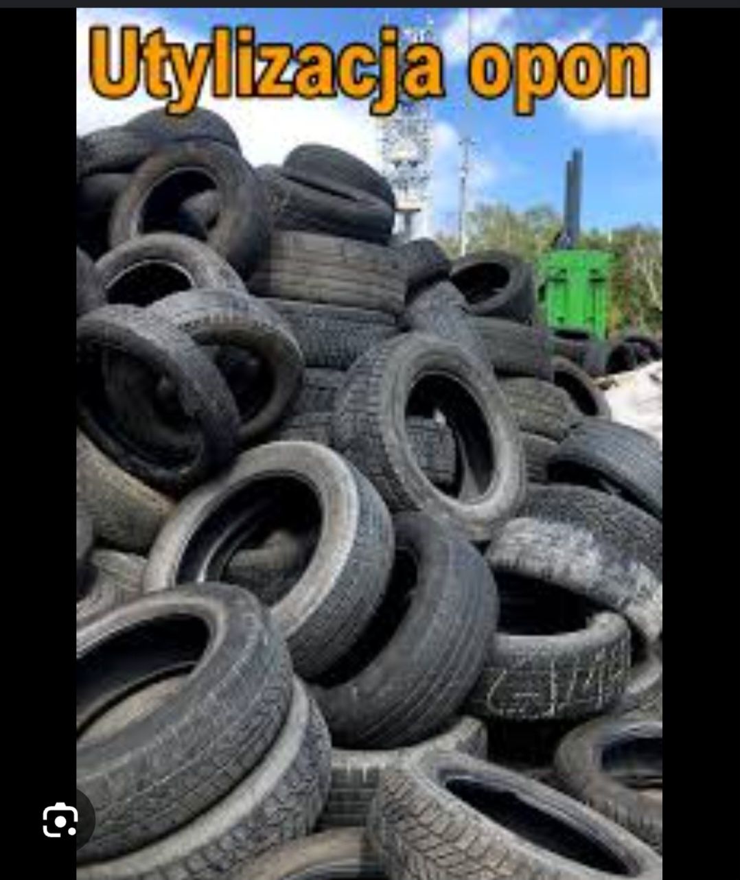 Utylizacja wszystkich opon