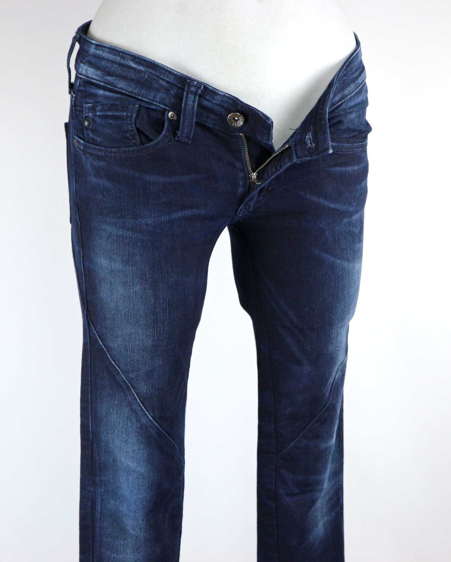 Big Star Lea spodnie jeansy Slim Fit W28 L30 pas 2 x 40/43