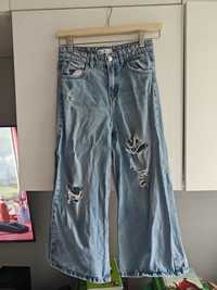 Spodnie bootcut Zara 140