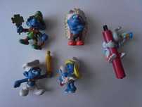 bonecos estrunfes maia borges figura boneco pvc antigo