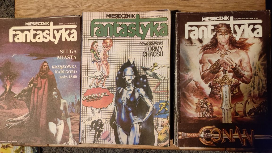 Fantastyka miesięcznik - 10 roczników